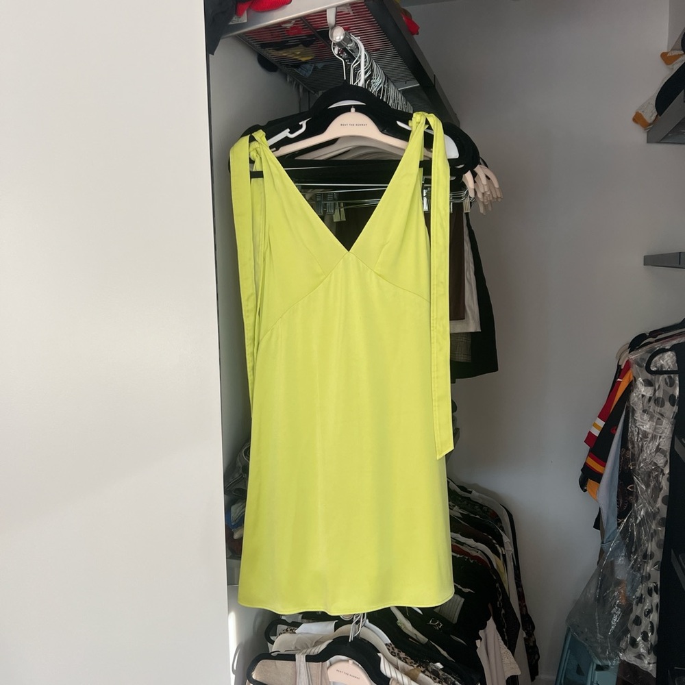 Stine Goya Rosario tie strap satin dress